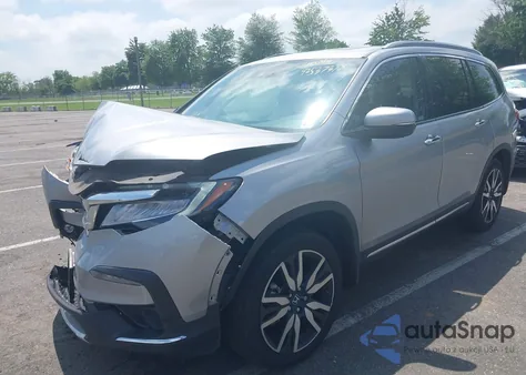 2022 Honda Pilot Awd Elite из США, поврежденный, VIN 5FNYF6H08NB030669